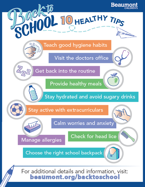 Health Back To School Tools