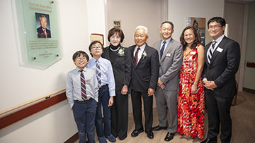 Retiring Physician Dr. Ike Yoon inspires others to give with gift