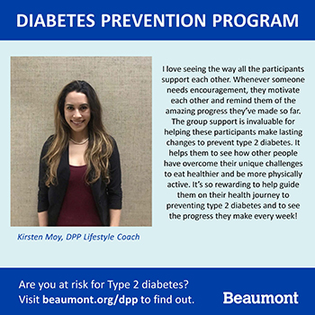 Diabetes Prevention Program Beaumont Health