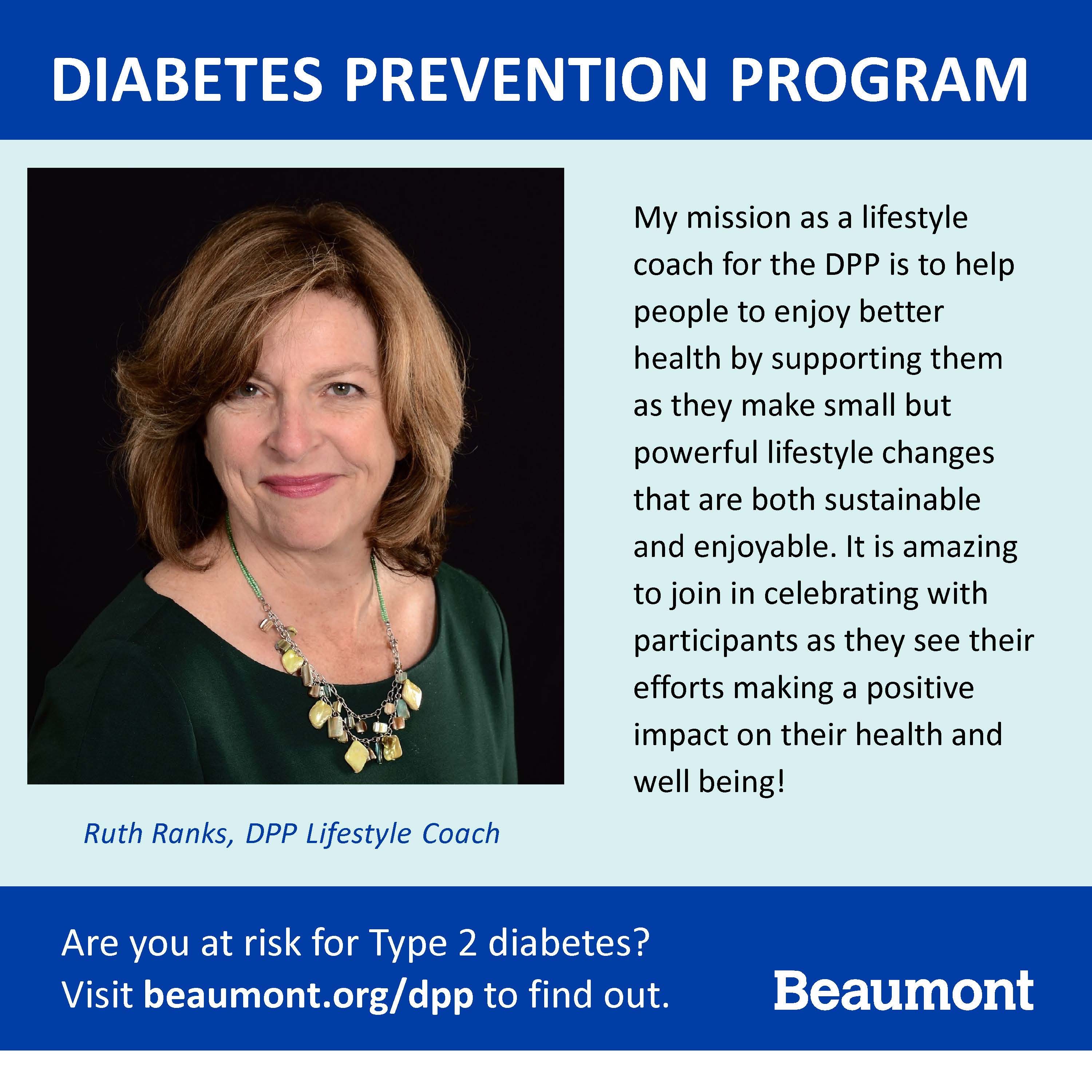 Diabetes Prevention Program Beaumont Health