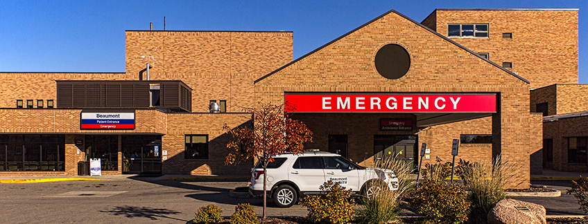 Emergency Center Beaumont Hospital Wayne Beaumont Health