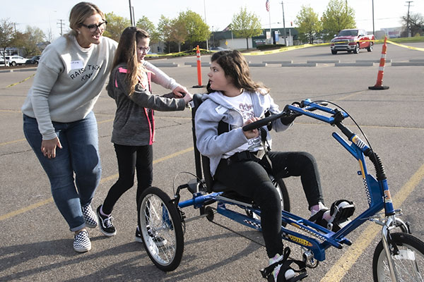 More than 100 children with special needs fit for adaptive