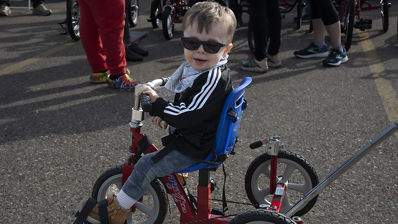 More than 100 children with special needs fit for adaptive