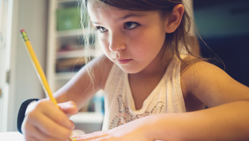 Écriture enfantine