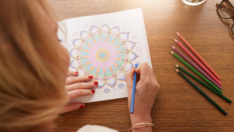 health benefits of coloring for adults  beaumont health