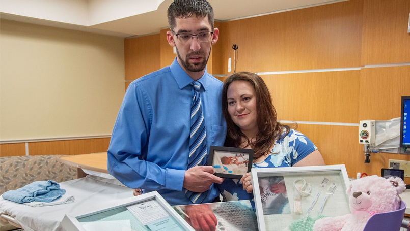 Heartbroken parents use infant s death to create legacy help