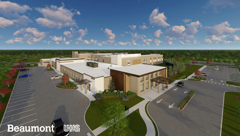 Beaumont Health Universal Health Services break ground on new