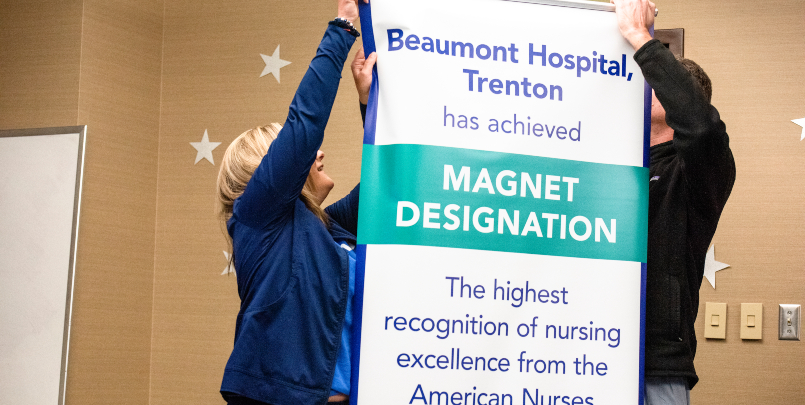 Beaumont Hospital Trenton earns prestigious nursing award